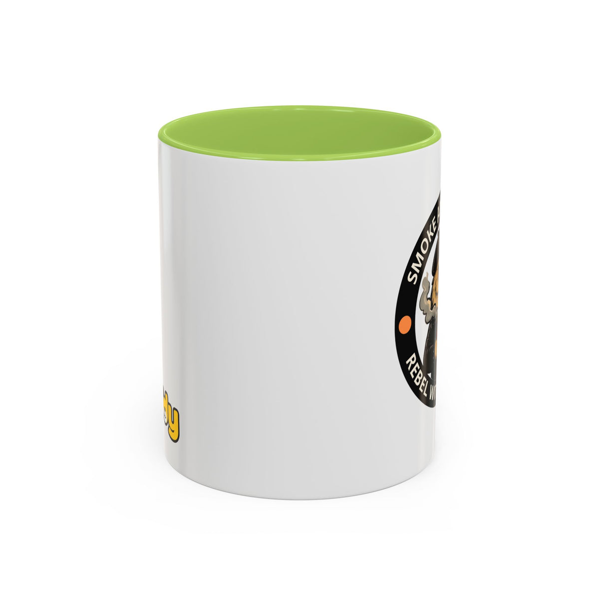 Funny Cat Mug – Funny Coffee Cup for Cat Lovers – Smoke And Mirrors