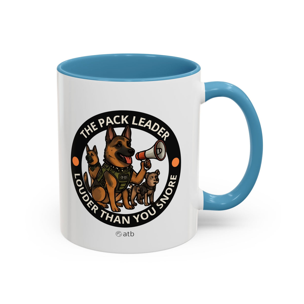 Funny Dog Mug – Funny Coffee Cup for Dog Lovers – The Pack Leader