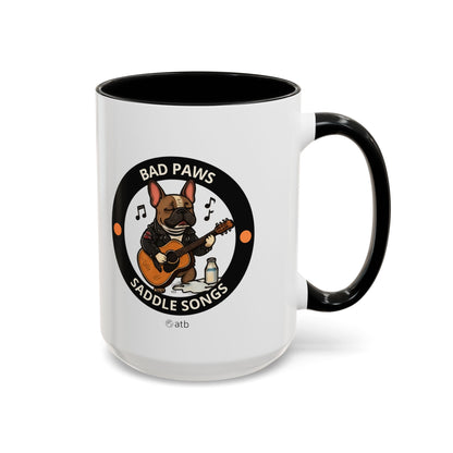 Funny Dog Mug – Funny Coffee Cup for Dog Lovers – Bad Paws