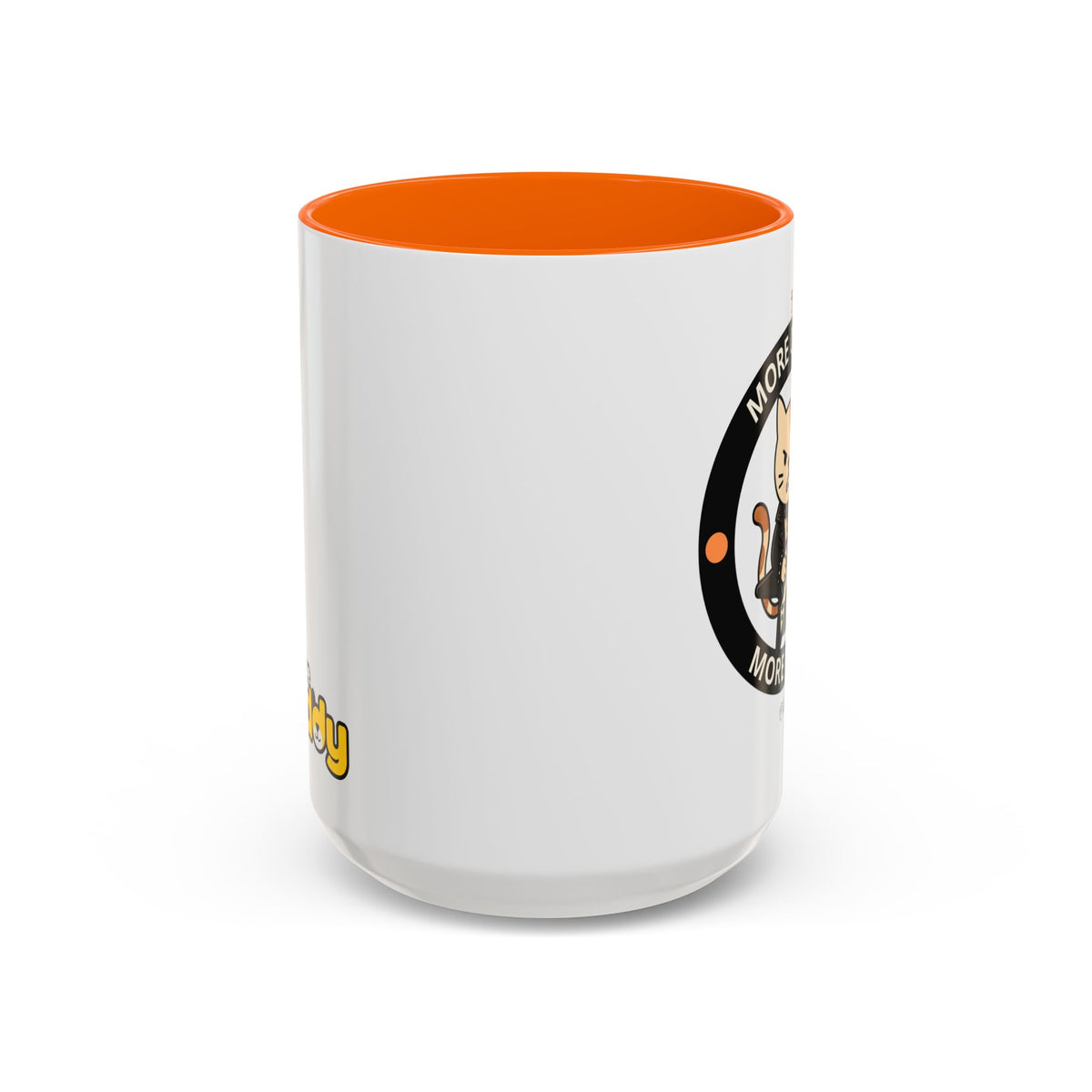 Funny Cat Mug – Funny Coffee Cup for Cat Lovers – More Coffee