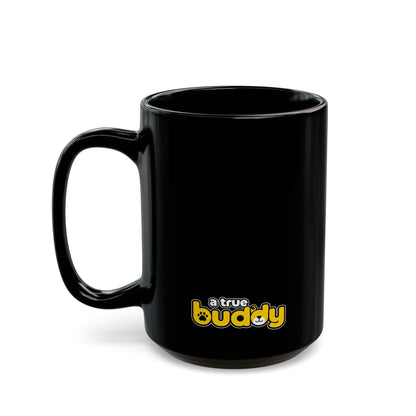 Rock Cat Mug – Funny Black Coffee Cup for Cat Lovers – Crashing The Party