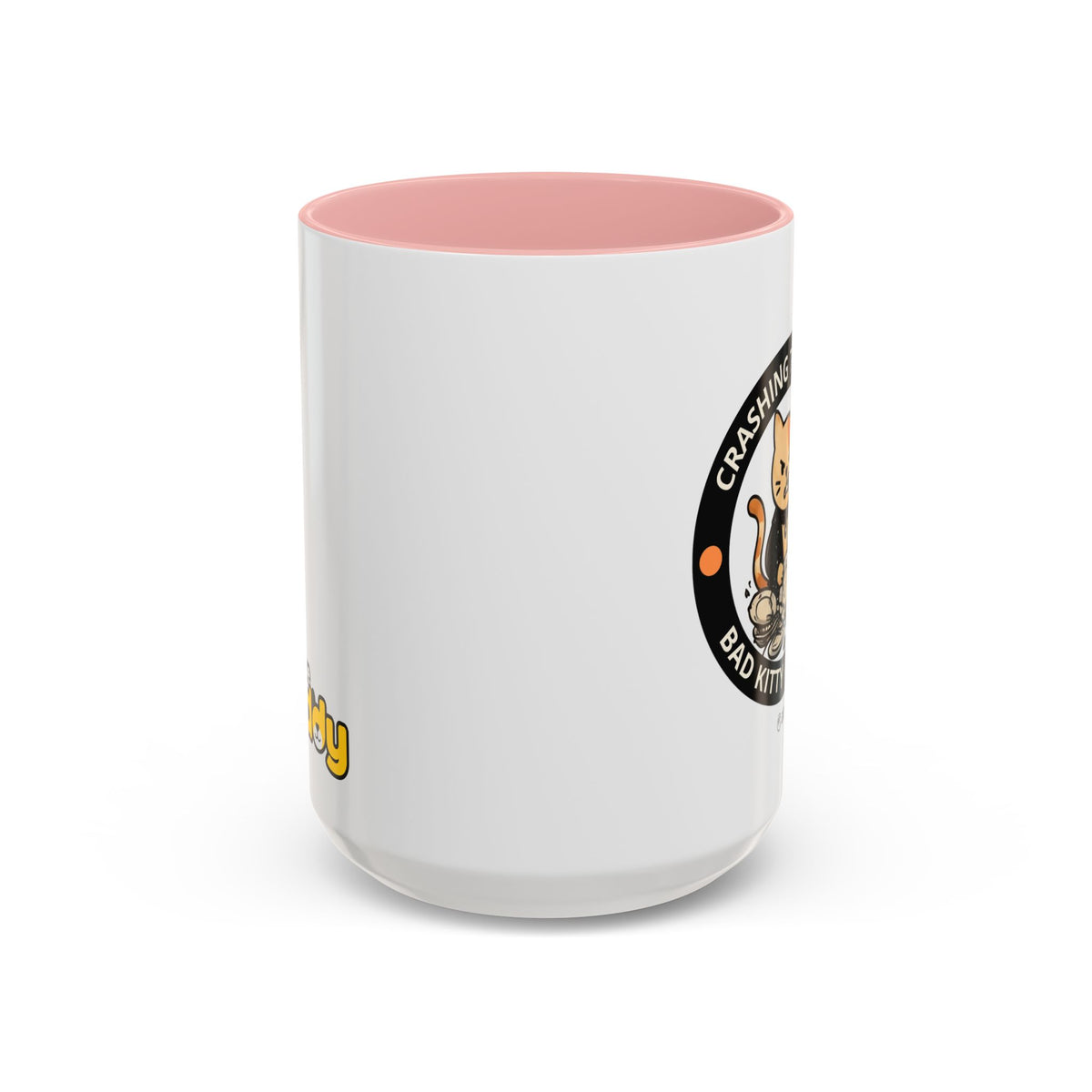Funny Cat Mug – Funny Coffee Cup for Cat Lovers – Crashing The Party