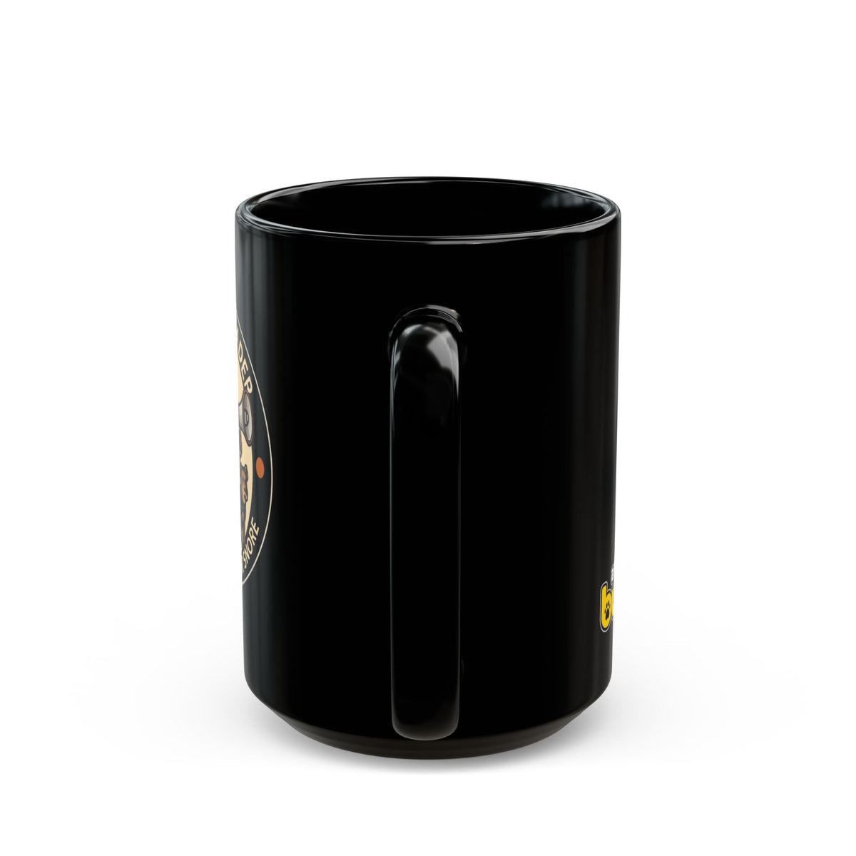 Rock Dog Mug – Funny Black Coffee Cup for Dog Lovers – The Pack Leader
