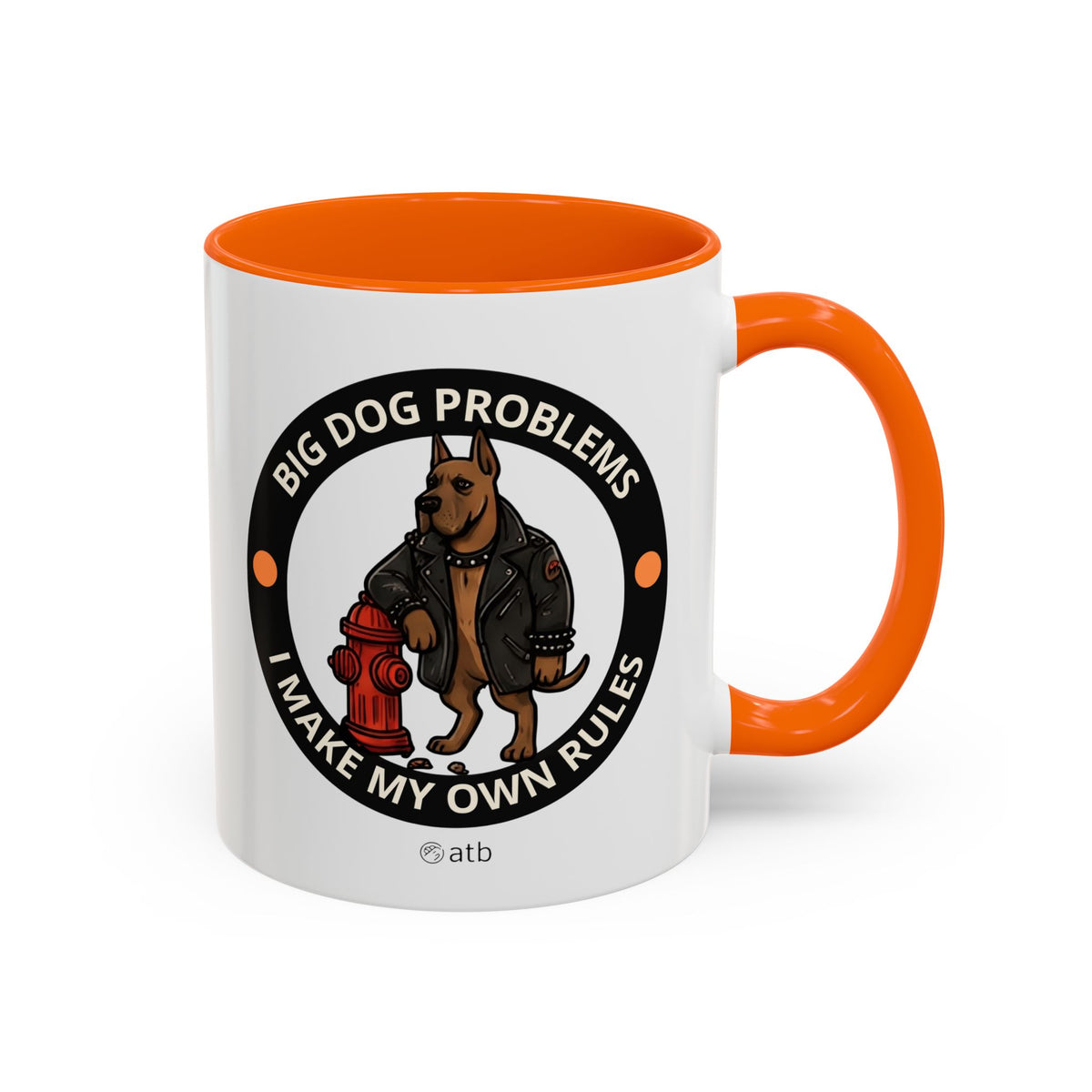 Funny Dog Mug – Funny Coffee Cup for Dog Lovers – Big Dog Problems