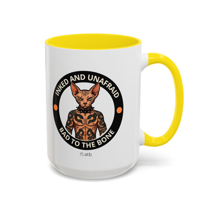 Copy of Funny Cat Mug – Funny Coffee Cup for Cat Lovers – Inked And Unafraid