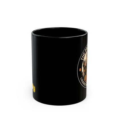 Rock Dog Mug – Funny Black Coffee Cup for Dog Lovers – The Pack Leader