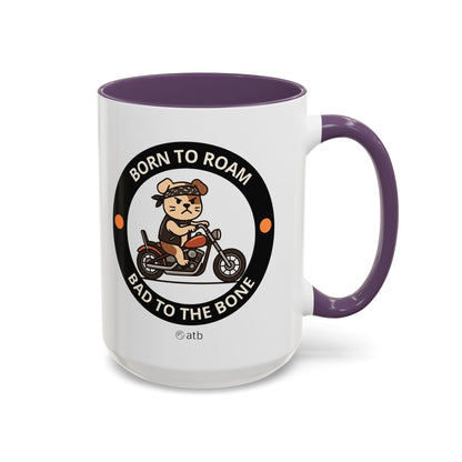 Funny Dog Mug – Funny Coffee Cup for Dog Lovers – Born To Roam