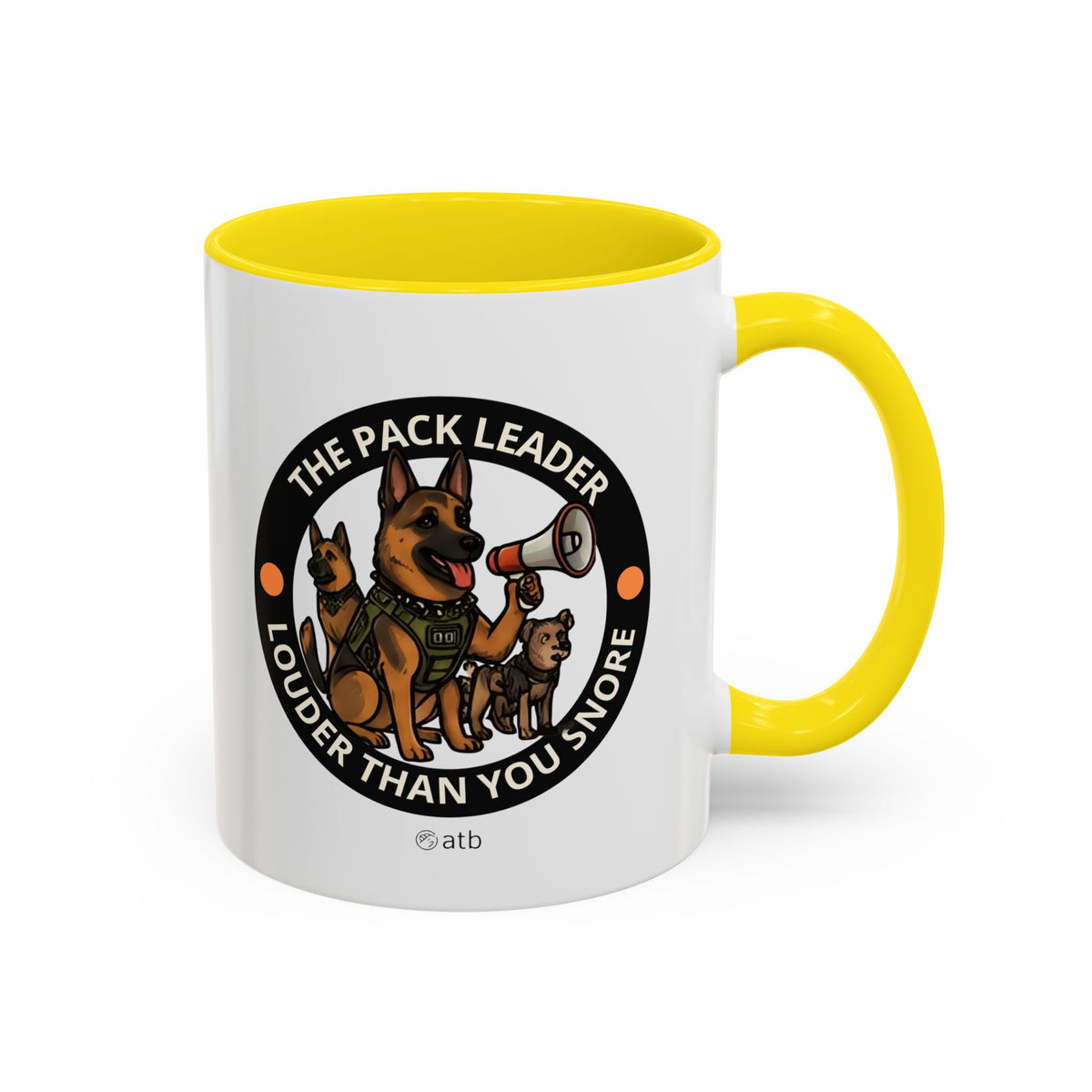 Funny Dog Mug – Funny Coffee Cup for Dog Lovers – The Pack Leader