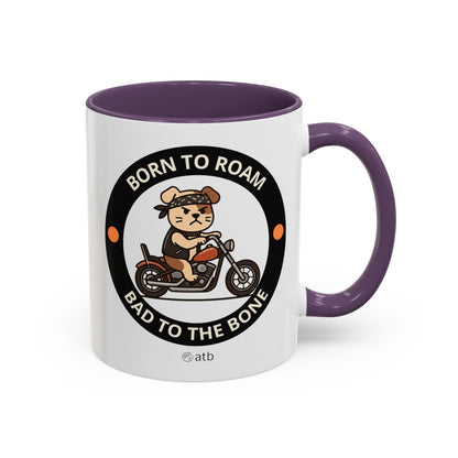 Funny Dog Mug – Funny Coffee Cup for Dog Lovers – Born To Roam