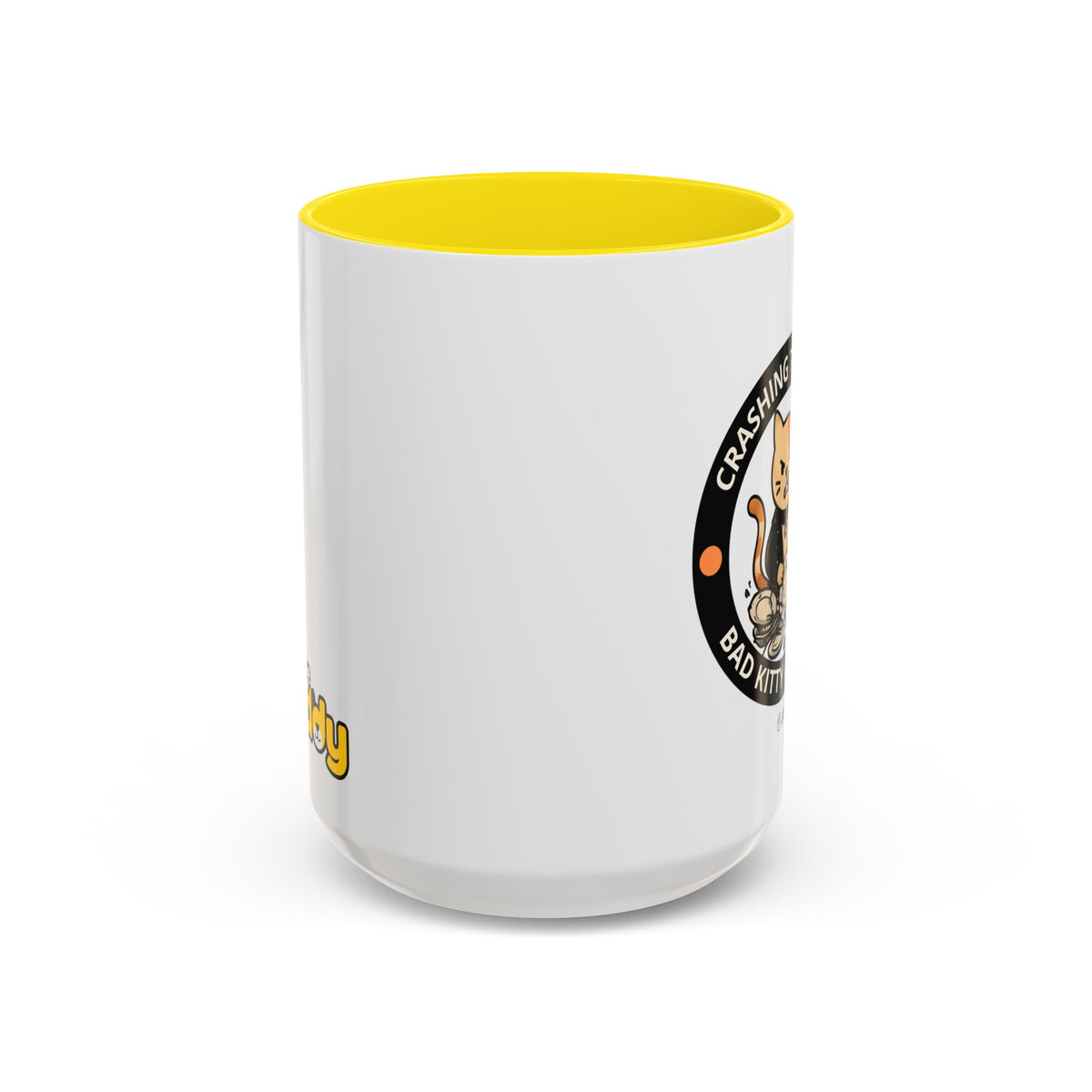 Funny Cat Mug – Funny Coffee Cup for Cat Lovers – Crashing The Party