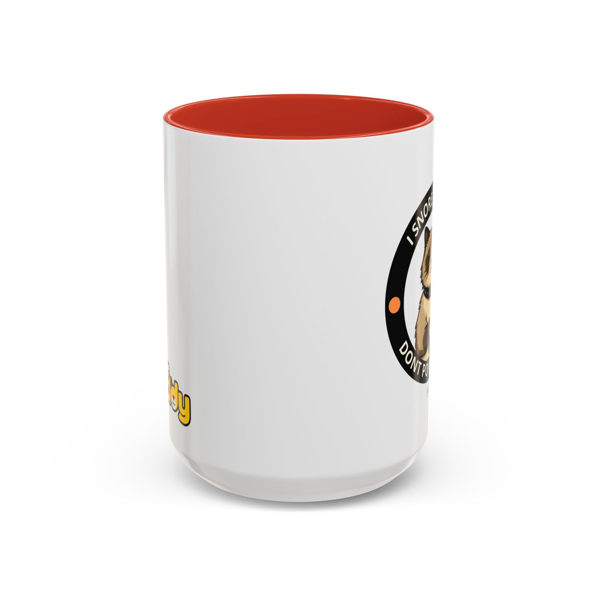 Funny Cat Mug – Funny Coffee Cup for Cat Lovers – I Snore, I Scars