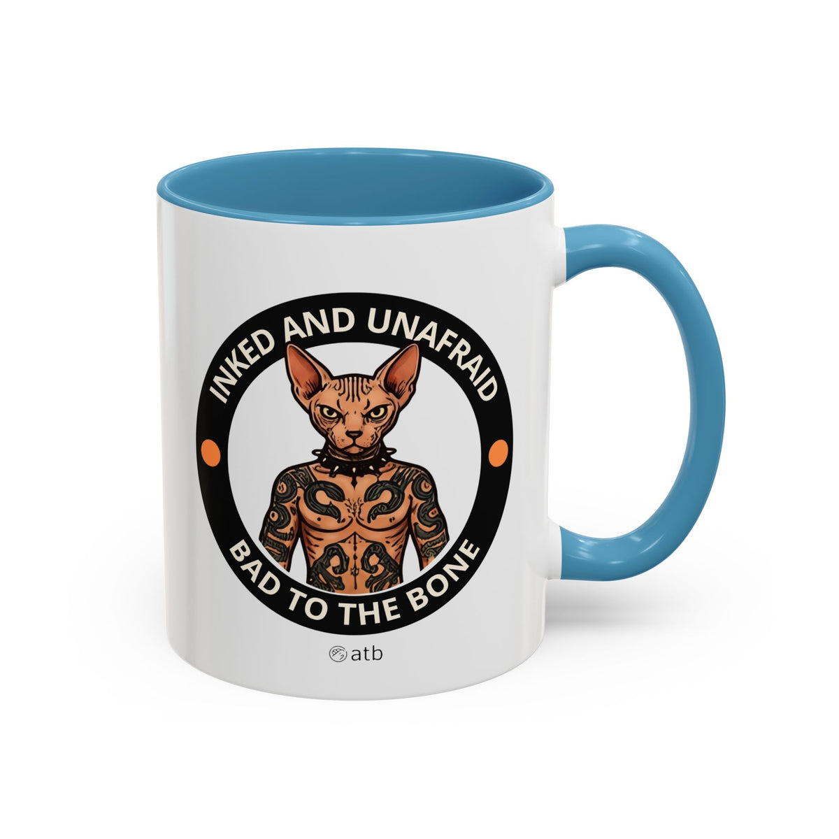 Copy of Funny Cat Mug – Funny Coffee Cup for Cat Lovers – Inked And Unafraid