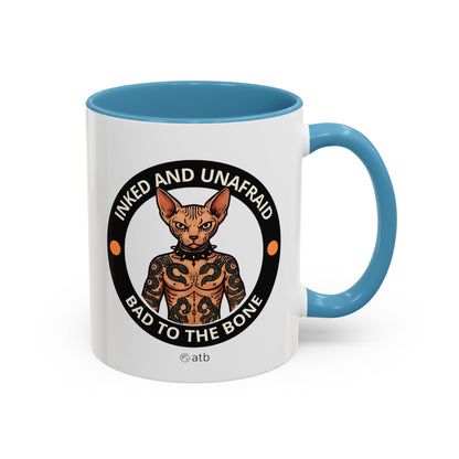 Copy of Funny Cat Mug – Funny Coffee Cup for Cat Lovers – Inked And Unafraid