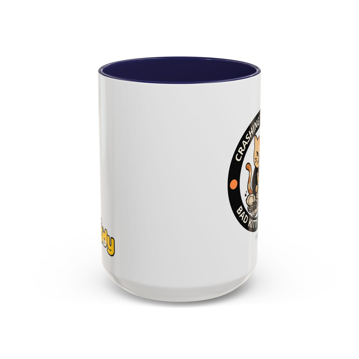 Funny Cat Mug – Funny Coffee Cup for Cat Lovers – Crashing The Party