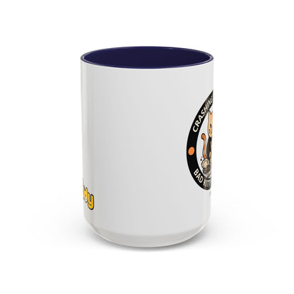 Funny Cat Mug – Funny Coffee Cup for Cat Lovers – Crashing The Party